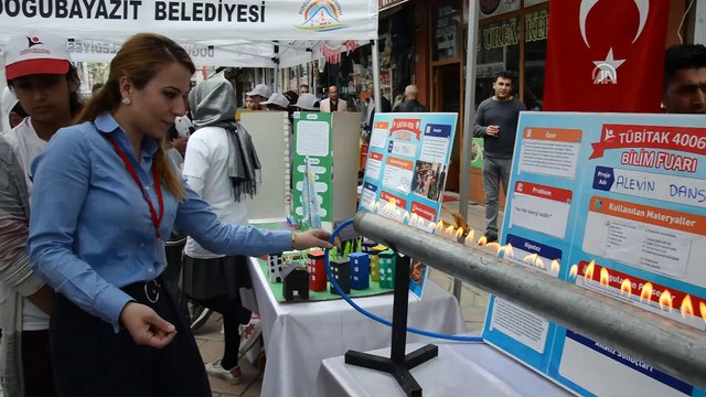 Genç mucitler hünerlerini sergiledi - AĞRI