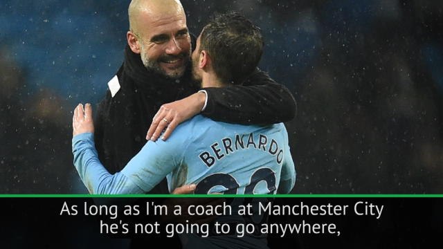 'Amazing' Bernardo Silva isn't going anywhere - Guardiola