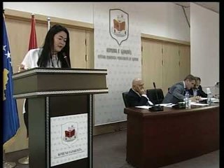 Fjala e Dafina Syla - Dina në kuvendin komunal në Gjakovë