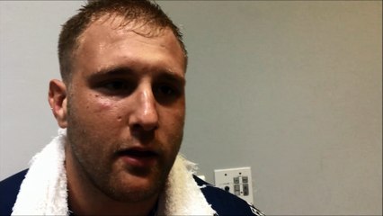 La réaction de Loïc Godener après la victoire du FCG contre Oyonnax