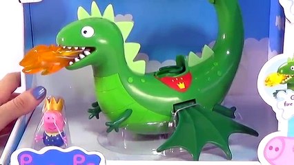 Pig George da Familia Peppa Pig Pega o Dragão.Em Português