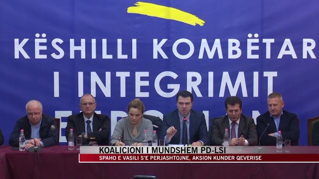 Koalicioni i mundshëm PD-LSI, Spaho e Vasili s’e përjashtojnë - News, Lajme - Vizion Plus