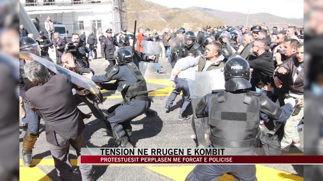 Tension në rrugën e Kombit - News, Lajme - Vizion Plus