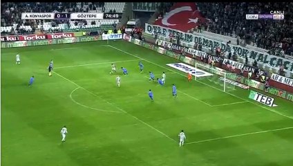 Omer Sahiner Goal HD - Konyaspor 1-1 Goztepe 12.05.201