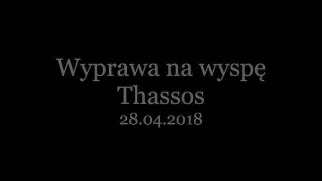 Travel to Thassos island (4K)