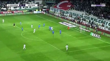 Omer Sahiner Goal HD - Konyaspor	1-1	Goztepe 12.05.2018