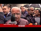 Report TV - Qytetarët dhe deputetët e PD-LSI te komisariati i Kukësit: Lironi urgjent të arrestuarit
