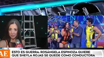 Rosángela Espinoza quiere que María Pía Copello no vuelva