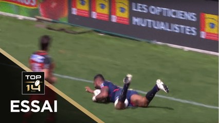 TOP 14 - Essai Lolagi VISINIA 1 (FCG) - Grenoble - Oyonnax - Access match - Saison 2017/2018