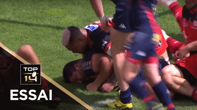 TOP 14 - Essai Ali OZ (FCG) - Grenoble - Oyonnax - Access match - Saison 2017/2018