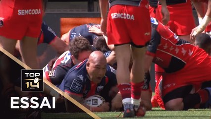 TOP 14 - Essai Sona TAUMALOLO (FCG) - Grenoble - Oyonnax - Access match - Saison 2017/2018