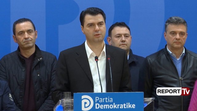 Report TV - Protesta, Basha: Policia me urdhër të Ramës rrëmbeu qytetarët e Kukësit