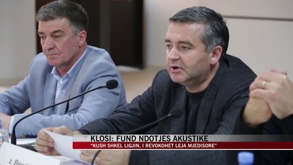 Klosi: Fund ndotjes akustike - News, Lajme - Vizion Plus