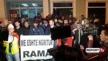 Report TV - 'Rruga e Kombit', protestë e paligjshme para Policisë Tiranë, procedohen 8 persona