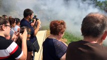 Les jeunes sapeurs-pompiers à l'école du feu à Carcès