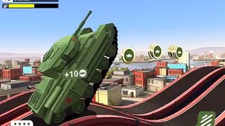 MMX HILL CLIMB DASH The Tank Gameplay Android / iOS