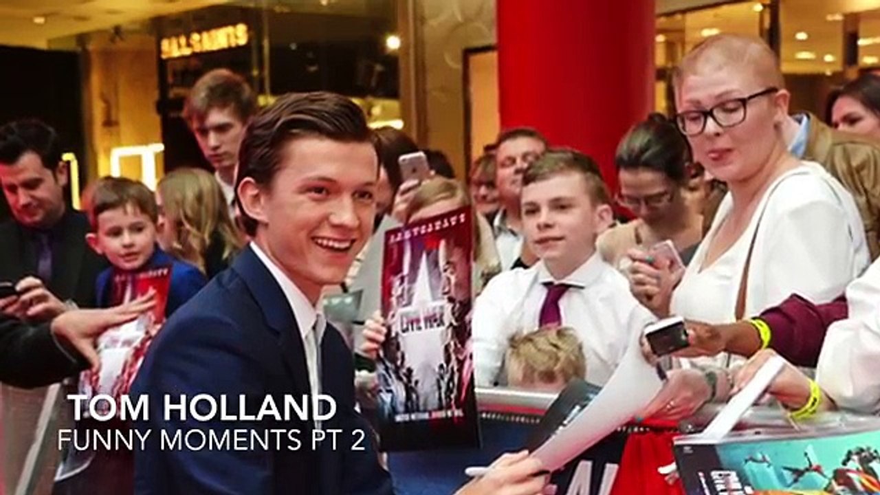 Tom Holland Funny Moments Part 2