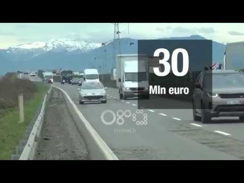 Do dalin 15 milionë euro nga buxheti i shtetit për autostradën Tiranë- Durrës dhe Tiranë-Elbasan