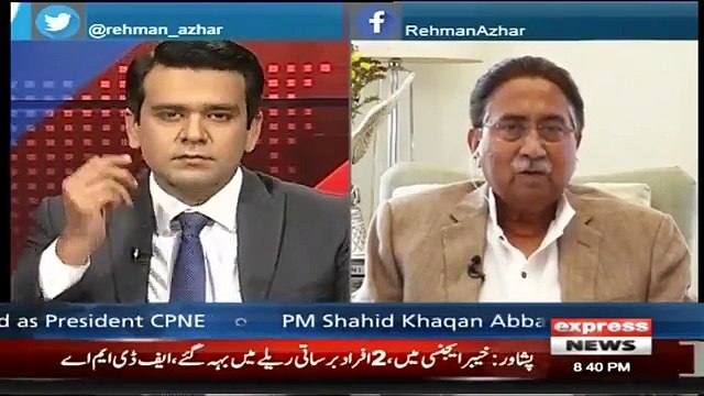 Nawaz Sharif Bhool Gae Hain Keh Khlaai Makhlooq Ne Hi In Ko Janm Diya Aur Parwarsh Kr K PM Bnaya- Pervez Musharraf