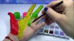 Песенка СЕМЬЯ ПАЛЬЧИКОВ учим цвета на русском языке – развивающее видео для детей пальчики краски