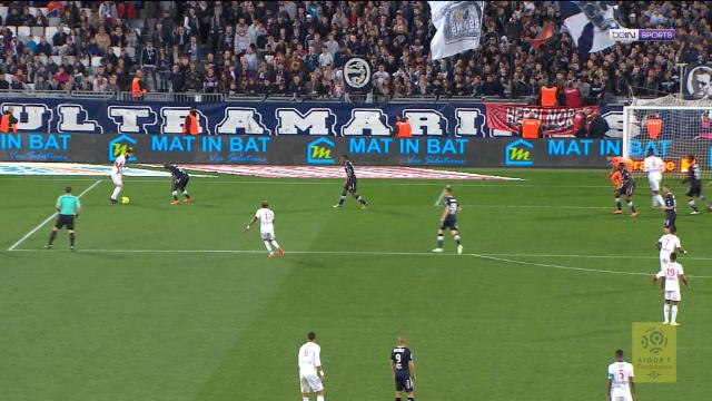 Sylla opens the score for Toulouse with a superb left-footed curl shot