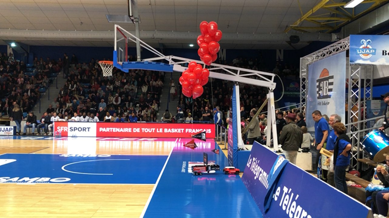 Les basketteurs de l’Ujap Quimper victorieux