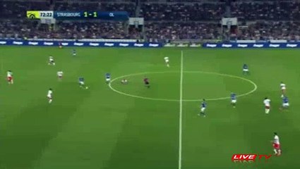 Aouar Goal HD - Strasbourg	1-2	Lyon 12.05.2018