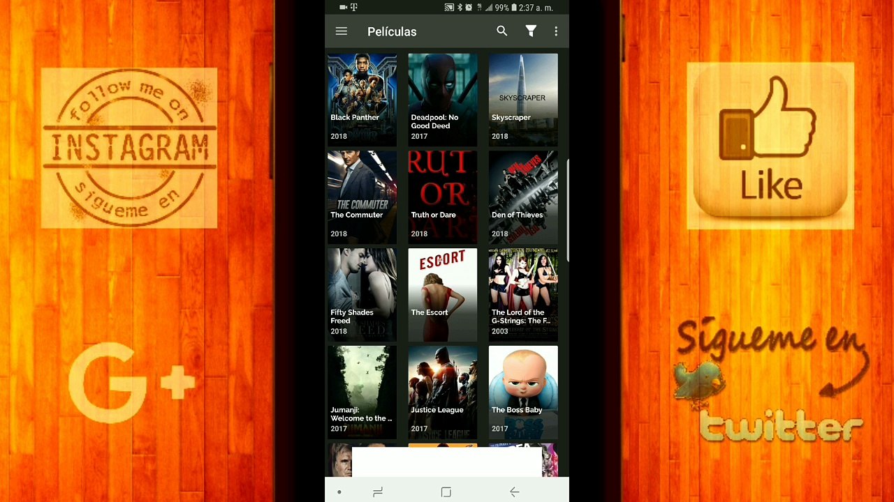 Freeflix para android