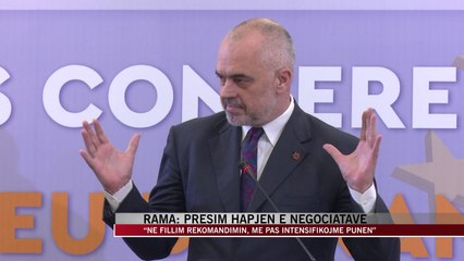 Download Video: Rama: Presim hapjen e negociatave - News, Lajme - Vizion Plus