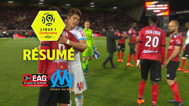 EA Guingamp - Olympique de Marseille (3-3) - Résumé - (EAG-OM) / 2017-18