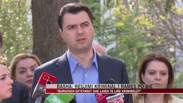 Basha: Regjimi kriminal i Ramës po bie - News, Lajme - Vizion Plus