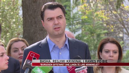 Basha: Regjimi kriminal i Ramës po bie - News, Lajme - Vizion Plus