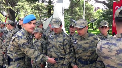 Kahramankazan'da engelli gençlerin askerlik heyacanı - ANKARA