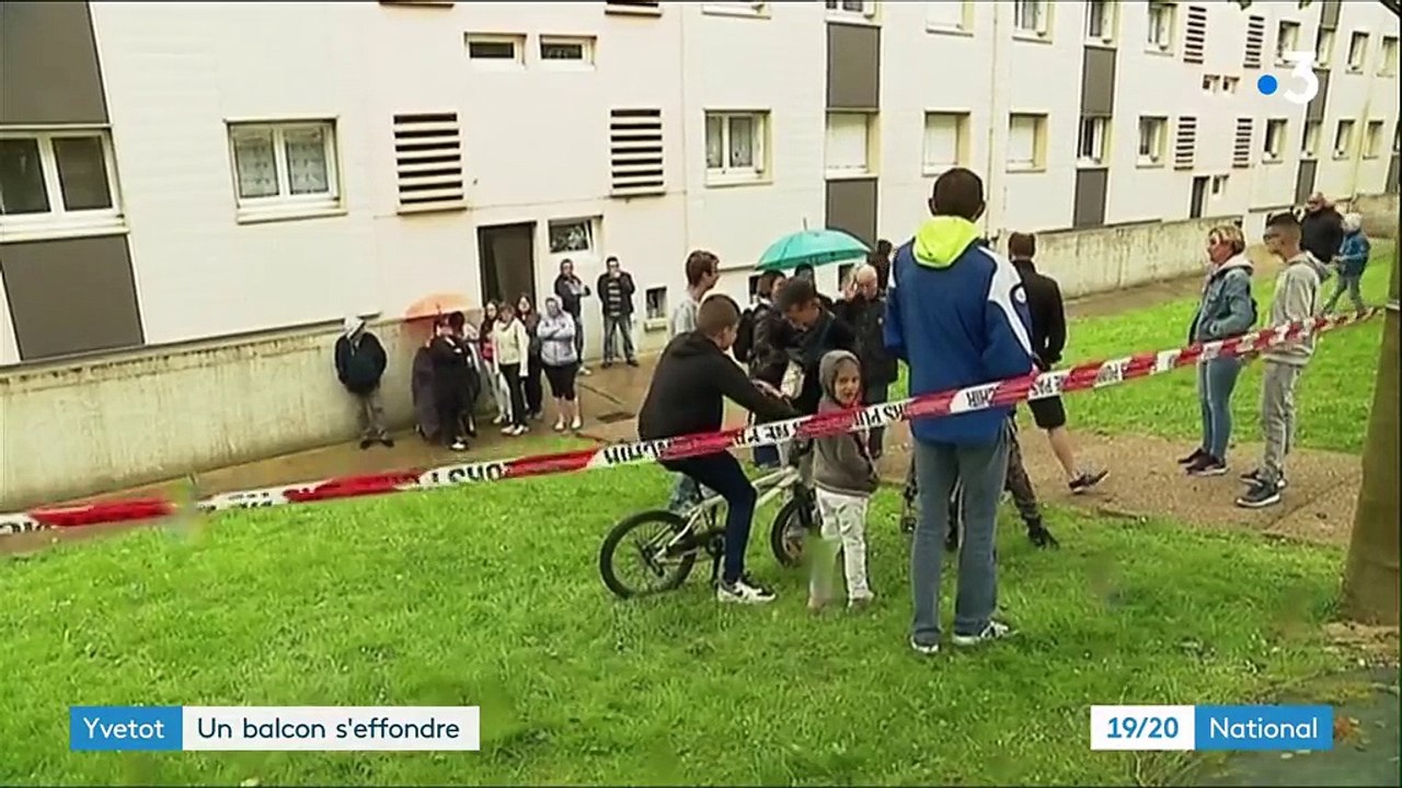 Seine-Maritime : un balcon s'effondre, trois personnes blessées