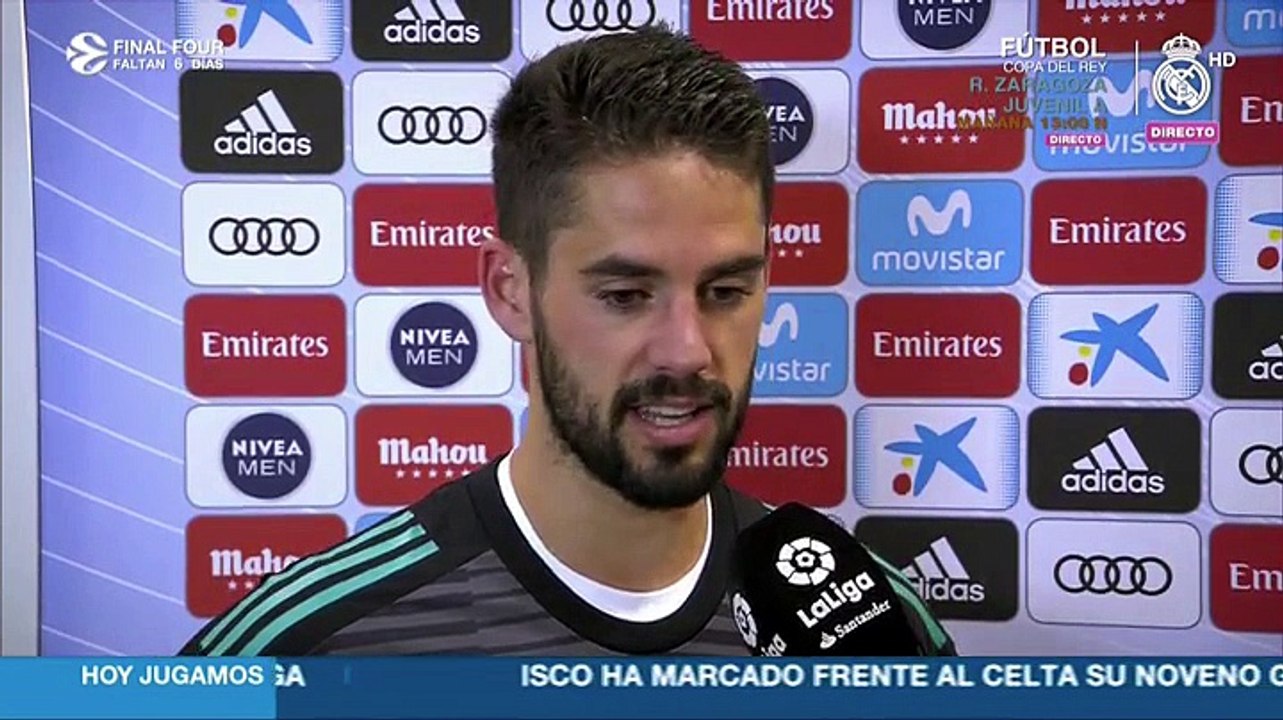 Isco: "Intenté forzar para jugar contra el Bayern y me hice más daño"