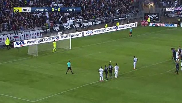 BUTS Amiens 2-0 Metz résumé Amiens SC - FCM / ligue 1