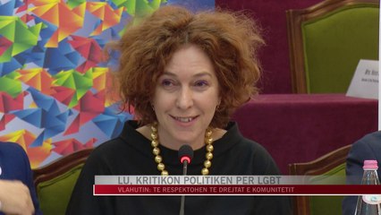 Lu e Vlahutin, kritikojnë politikën për LGBT - News, Lajme - Vizion Plus