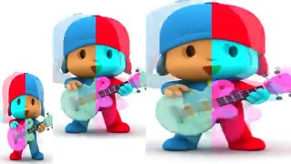 Blue and Red Pocoyo Boy NEW Funny Montage For Kids With Small and Big Pocoyo