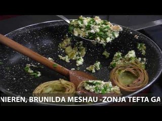 Te gatuajme me Zonjen Tefta PJ2 Gliko me lule lofate, Angjinare te mbushura,Kallamar te mbushur