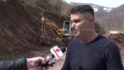 Rrëshqitja e dheut, bllokon fshatrat e Strugës