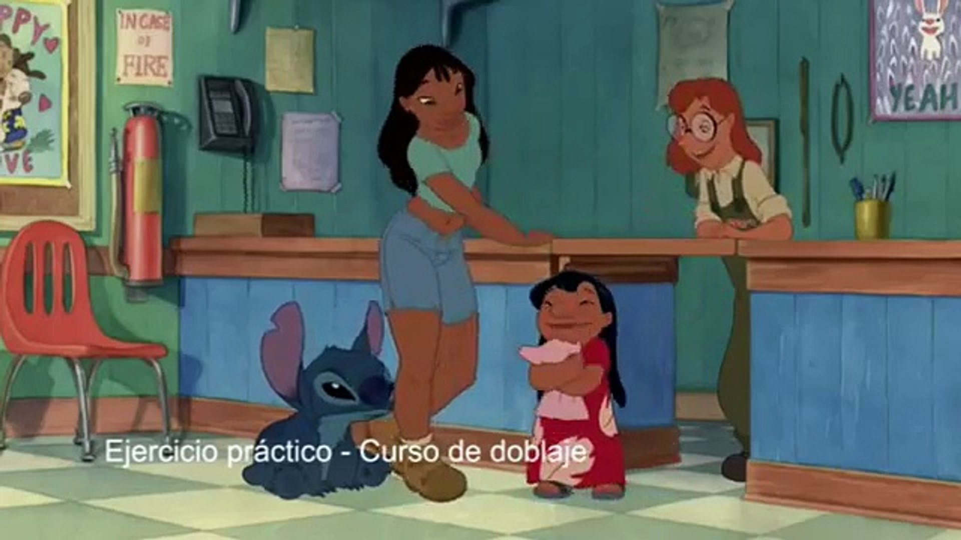 Lilo y Stitch (Fragmento doblado por nuestro grupo de doblaje) - video  Dailymotion