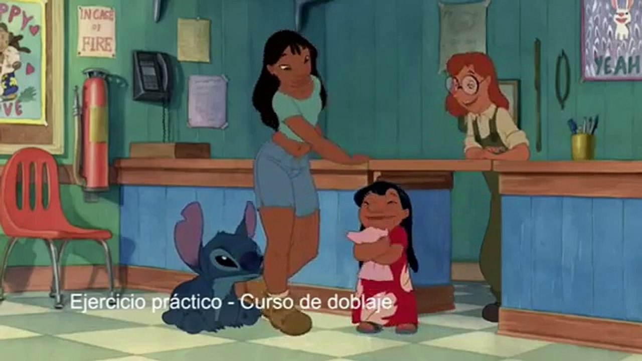 Lilo y Stitch (Fragmento doblado por nuestro grupo de doblaje)