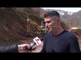 Свлечиште го блокира патот Вишни – Горна Белица