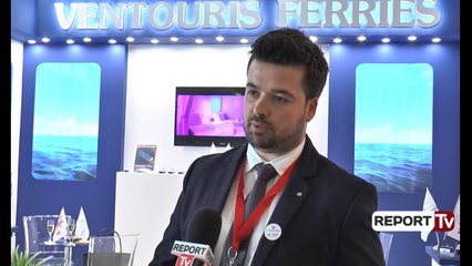 Report TV  - Ventouris Ferries në Panairin Mesdhetar të Turizmit Tirana 2018
