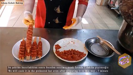Turkish Adana Kebab Baking Oven Adana Recipe