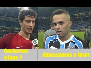 OLHA O QUE LUAN E DOURADO FALARAM NO JOGO GRÊMIO 0 x 0 INTERNACIONAL