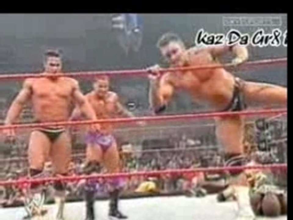 Spike Dudley's Head Hits Table