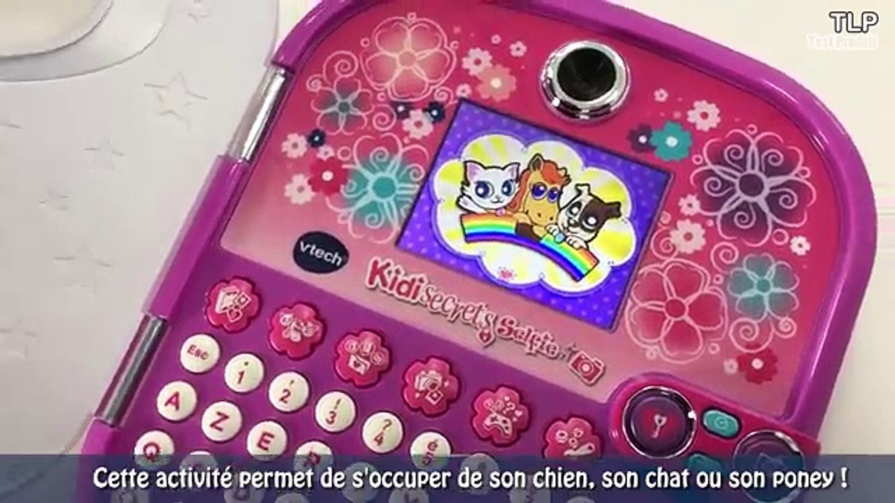 Vtech Kidisecrets Selfie - Démo en français