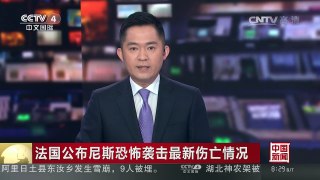 [中国新闻]法国公布尼斯恐怖袭击最新伤亡情况 | CCTV-4