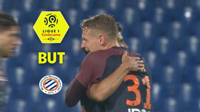 But Nicolas COZZA (58ème) / Montpellier Hérault SC - ESTAC Troyes - (1-1) - (MHSC-ESTAC) / 2017-18